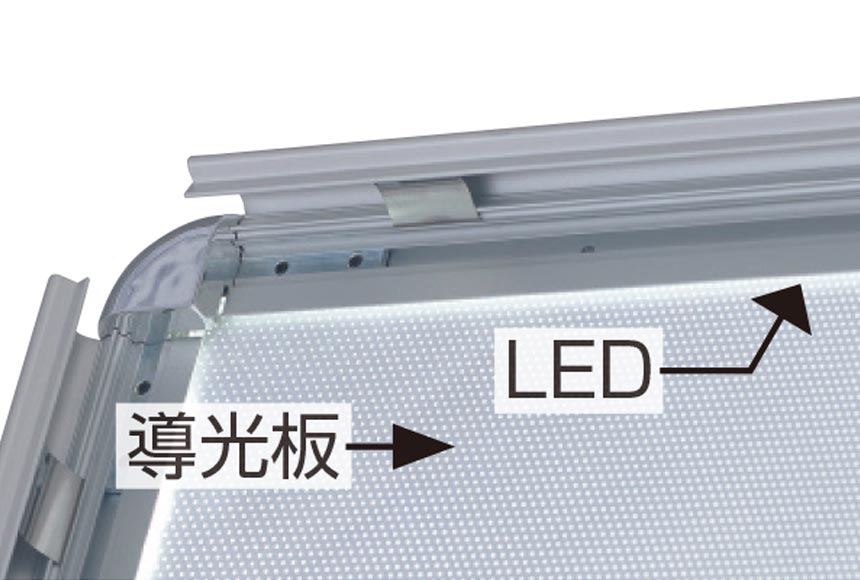 屋外用LEDパネル エッジライト方式