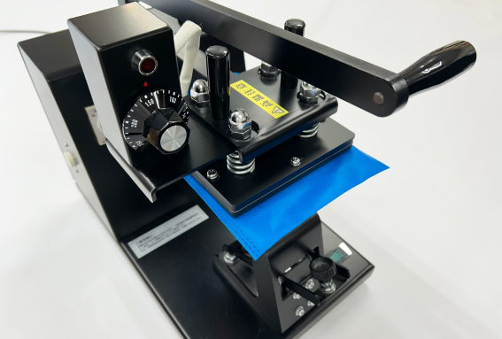 オリジナルグッズ ラバー転写工程2