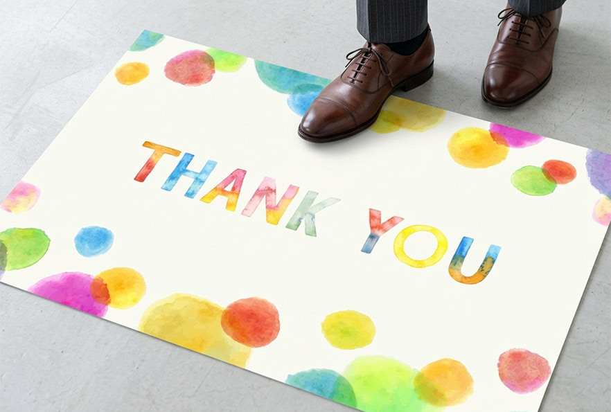 オリジナルラバーマット_デザイン