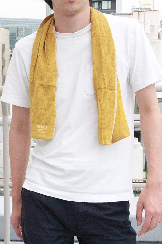 MOKUタオル 着用例2