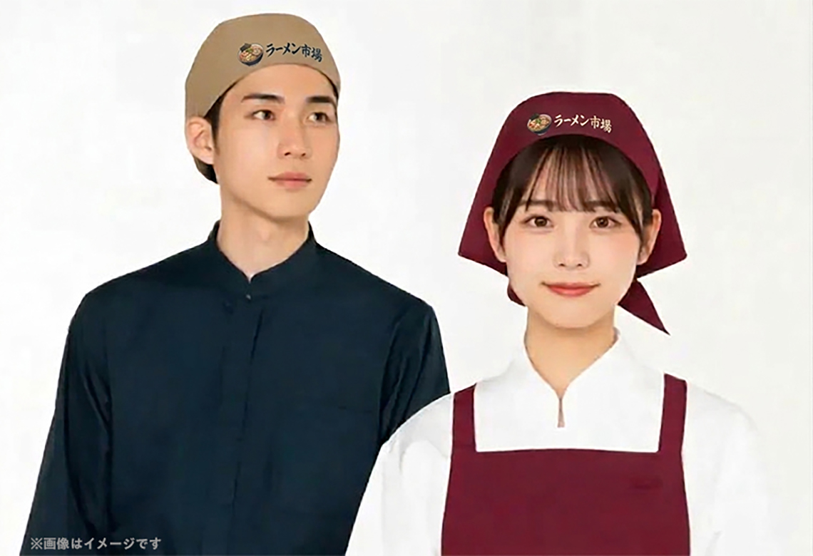 三角巾バンダナ 着用例2
