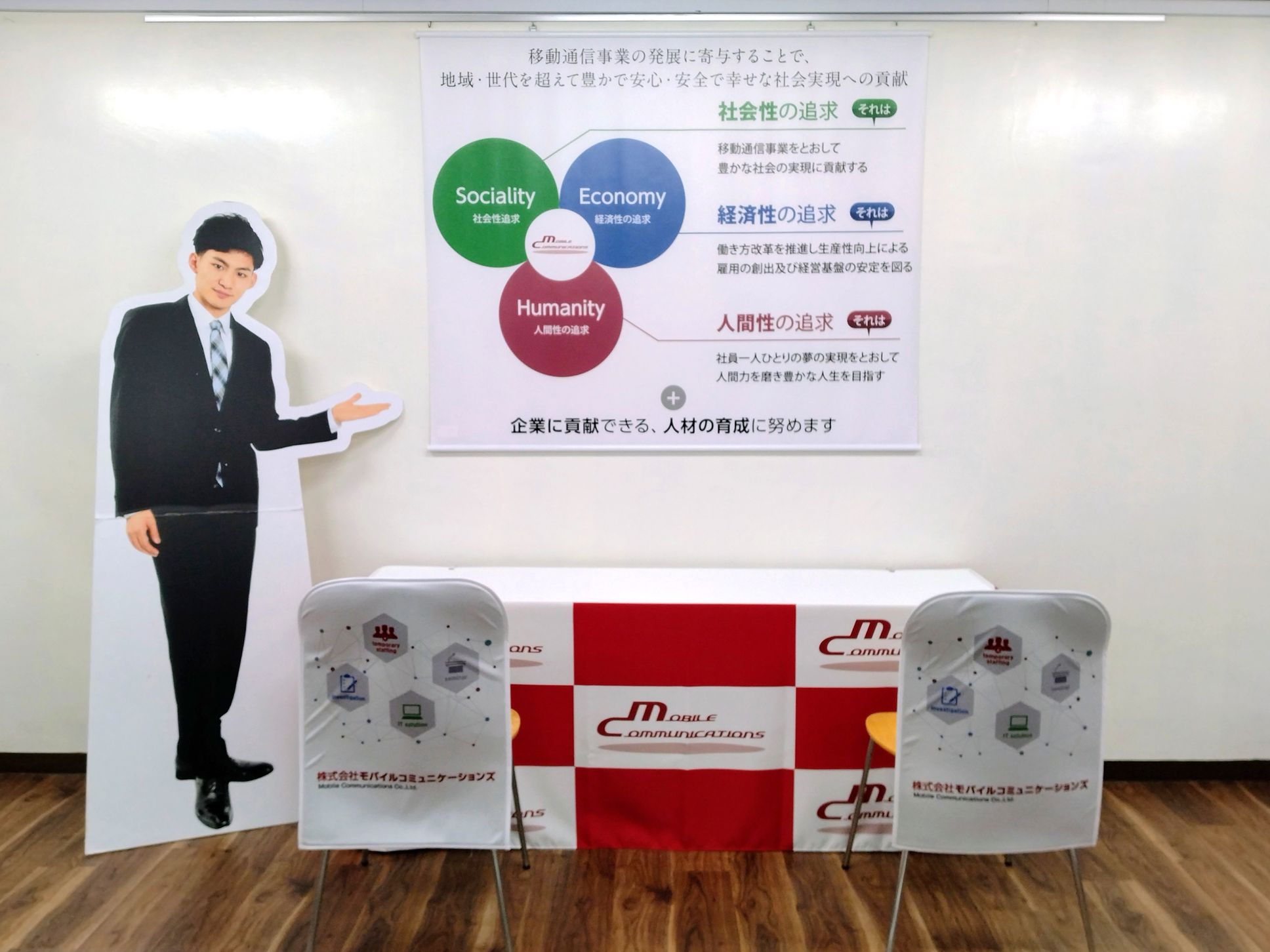 ㈱モバイルコミュニケーションズ様 イベント装飾ツール